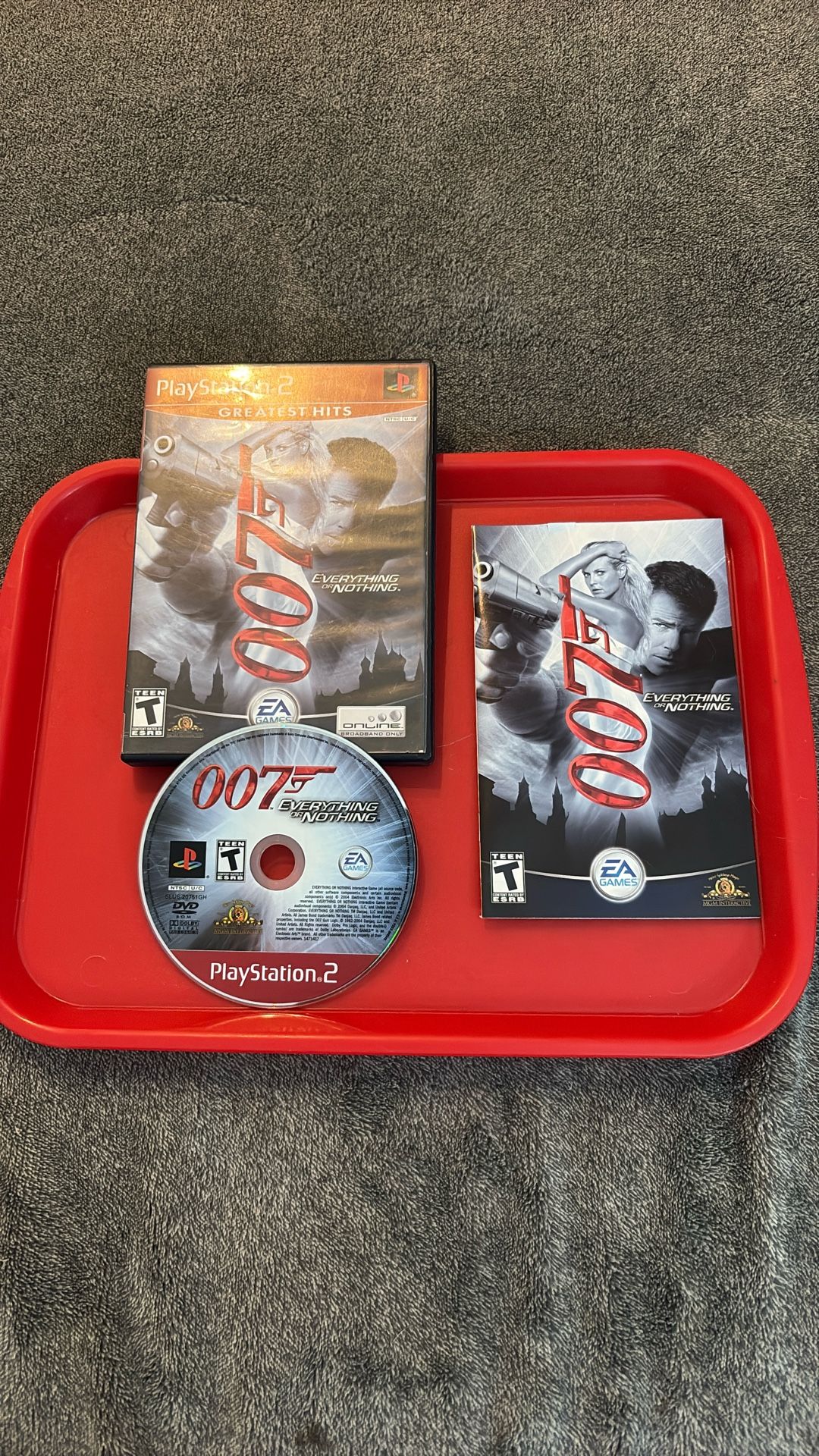 PS2 007 Everything Or Nothing