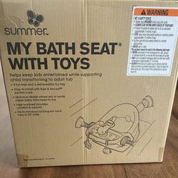 Baby Bath Seat With Toys