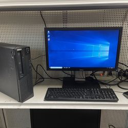 ThinkCentre computer win 10 comes with monitor keyboard and mouse