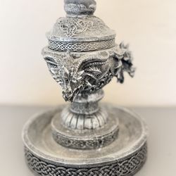 Dragon Gothic Medieval Incense Burner