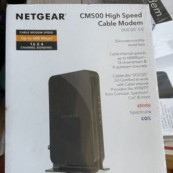 Netgear CM500 New/ Open Box