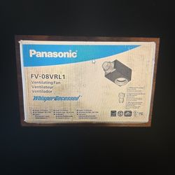 Panasonic FV‐08VRL1 WhisperRecessed Ventilation Fan + Light – NEW IN BOX – $120(OBO)