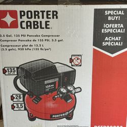 Porter cable Pancake Compressor 
