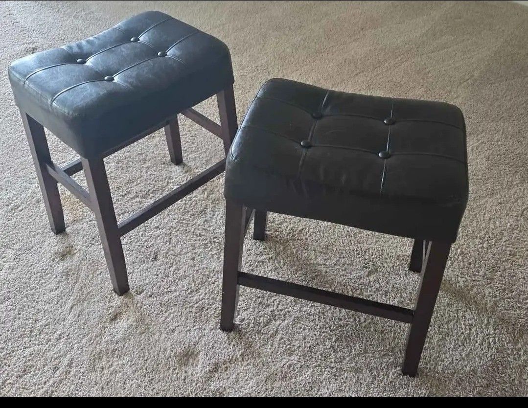 Leather Bar Stools