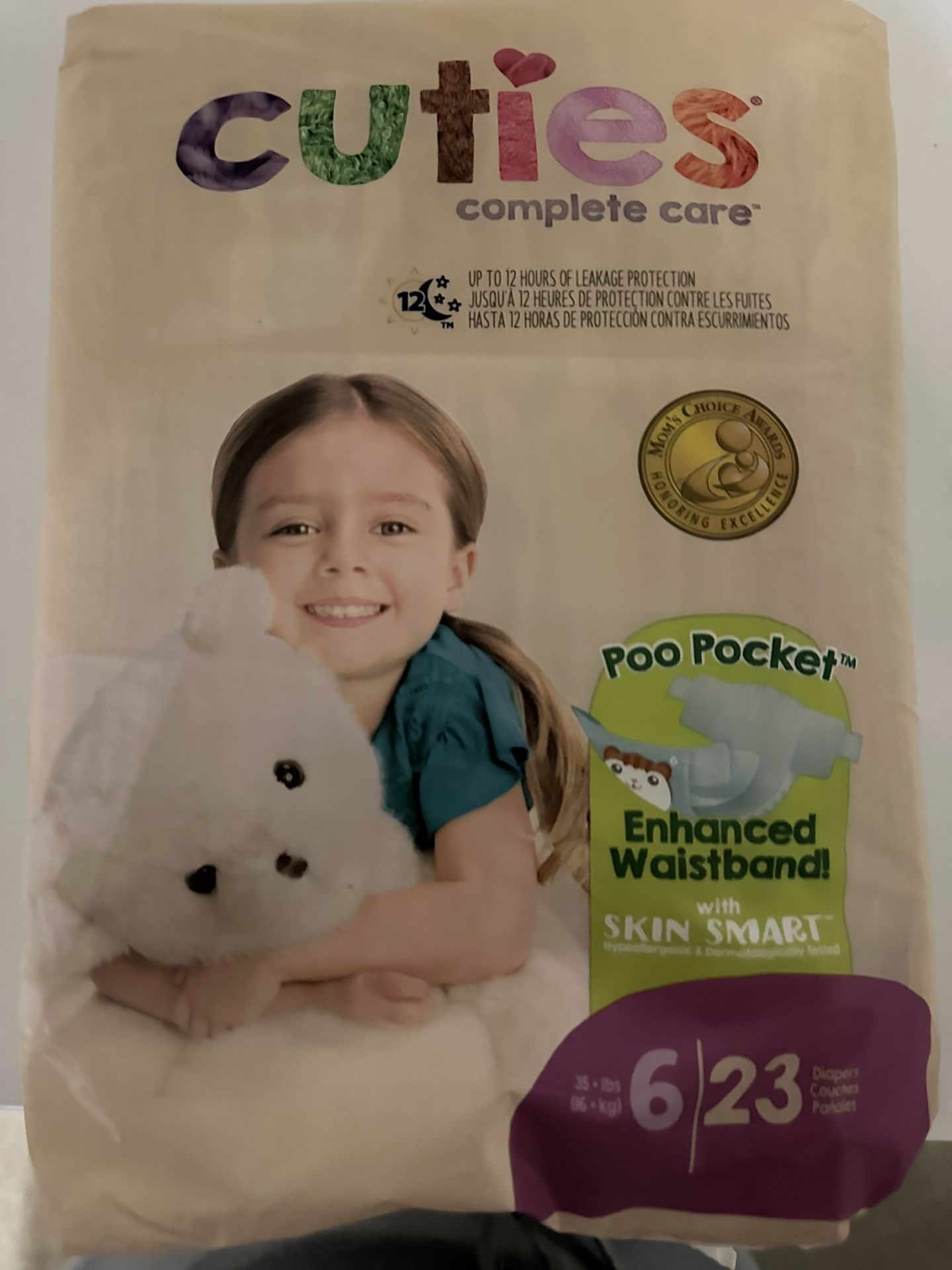 Cutie Diapers Size 6