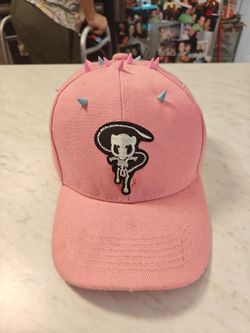 Custom Design Pink Spiked Hat