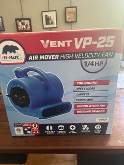 B-Air Vent VP-25 Air Mover High Velocity Fan