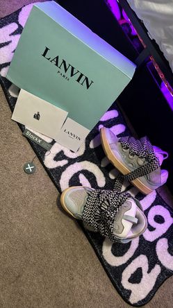 Light blue lanvins size 11 men