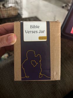 Bible Verses Jar – 92 Verses