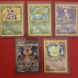 1500+ Pokemon Cards Holos/Rare NM/M