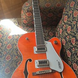 Gretsch Guitars G5427T Electromatic Hollowbody Single-Cut Flame Maple Top With Bigsby Limited-Edition