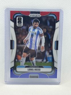 2026 Prizm World Cup Lionel Messi Red White Blue