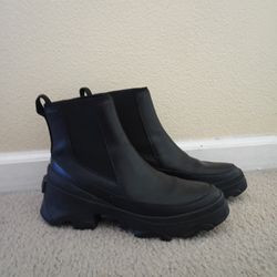  Women's Brex Waterproof Chelsea Boot in black