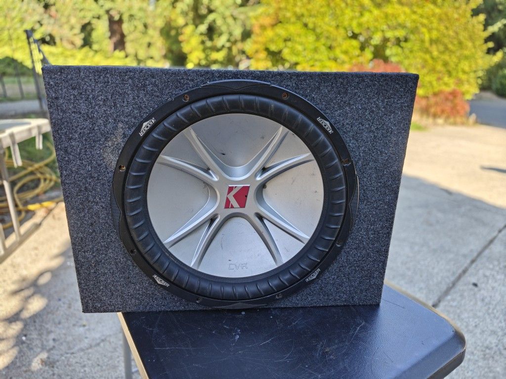 Kicker Comp VR 15" Subwoofer 