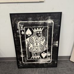King Of spades Wall Art 