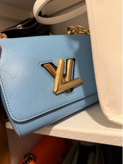 Louis Bag blue gold