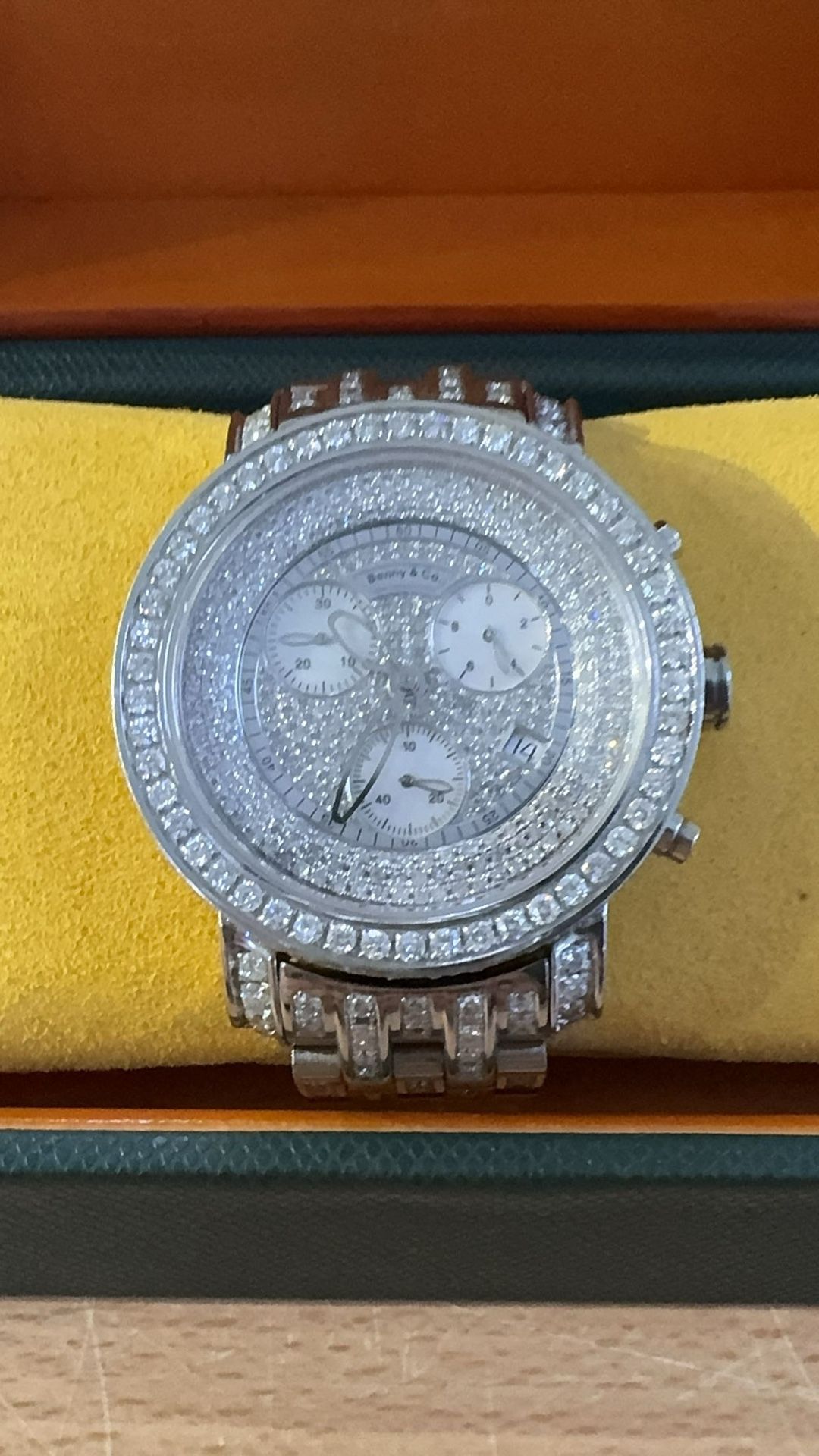 Benny & Co Diamond Watch Dial/ Casing And