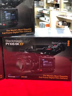 Blackmagic Design PYXIS 6K Cinema Box Camera (EF)