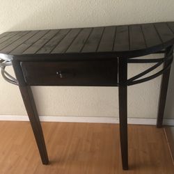 Wood Console Table 