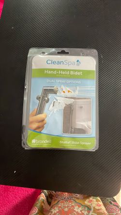 Clean Spa Handheld Bidet Sprayer – Dual Spray Options, Wall Mount, Toilet