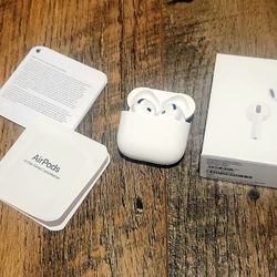 Airpods 4 With Active Noise Cancelation 