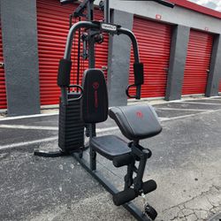 Home Gym Marcy Machine (150 lbs + Attachments)