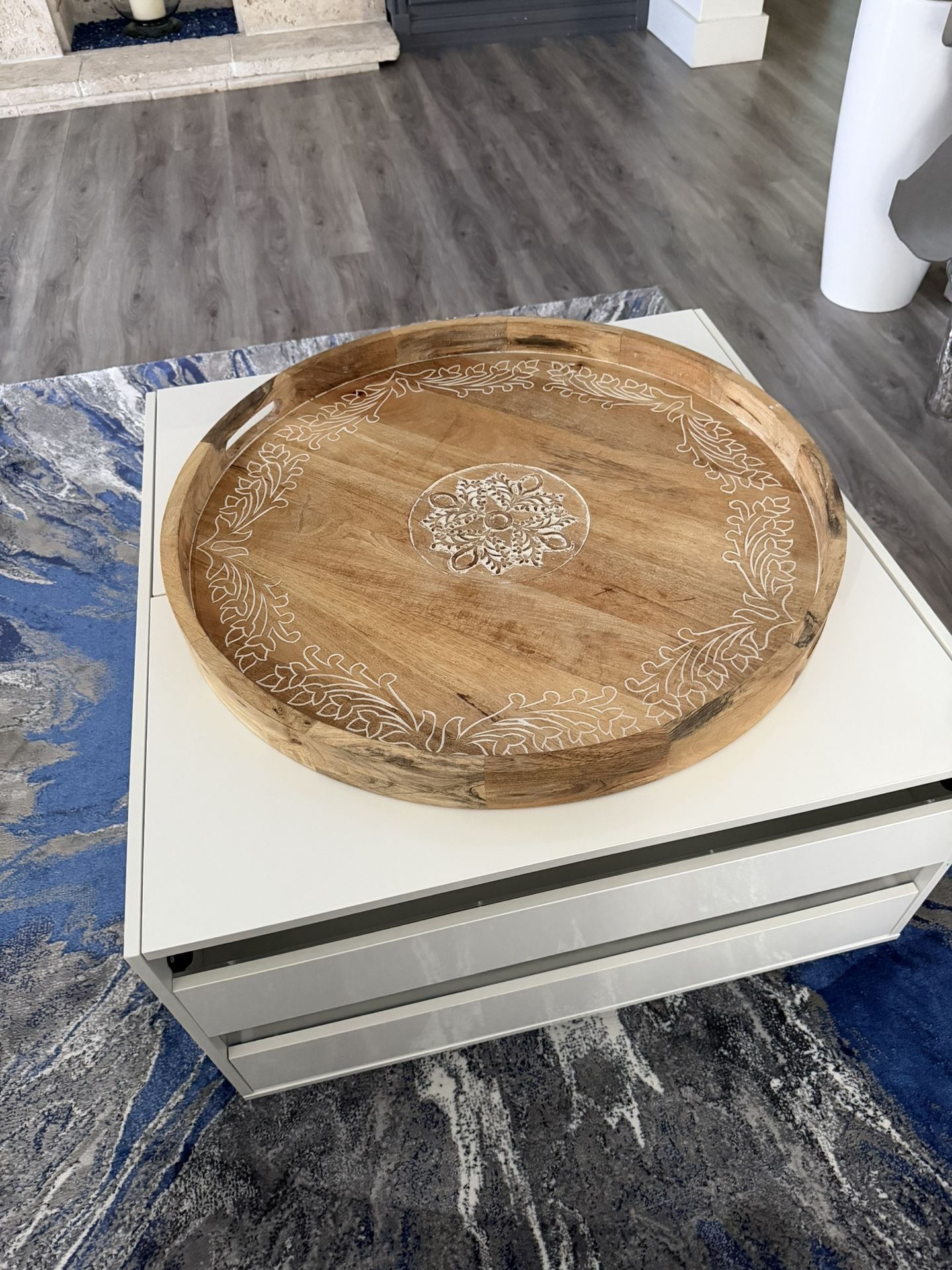 Pier One Round Indian Table