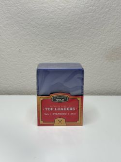 Top Loader Cardboard Gold 25 ct
