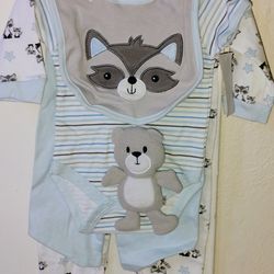 5 piece baby outfit