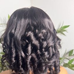 14 Inches Super Double Drawn Bounce Wig 