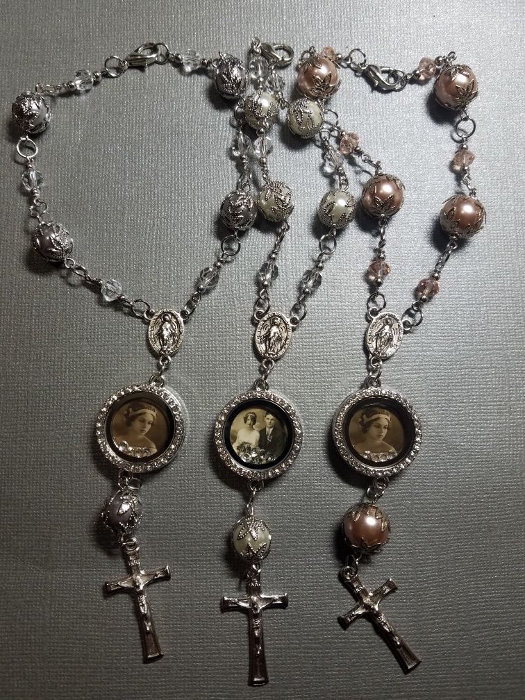 Personalized Photo Bracelet Rosary
