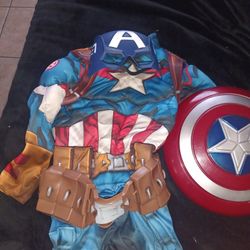 Captain America  Size Smal