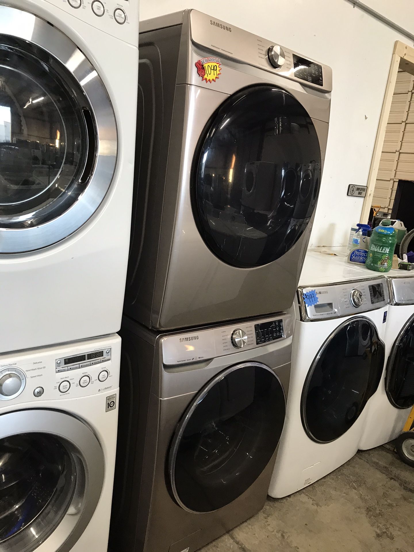 NEW WASHER AND DRYER