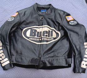 VANSON LEATHERS BUELL MOTORCYLE JACKET