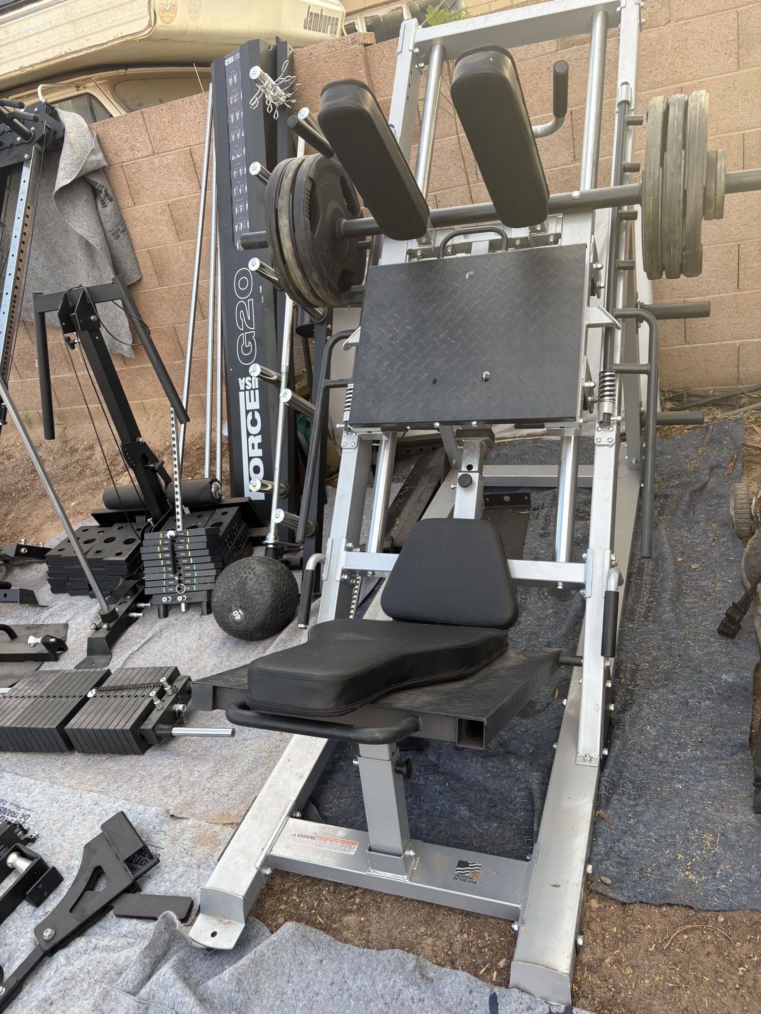 Leg Press Force USA MLPHS