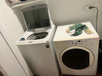 Washer and dryer