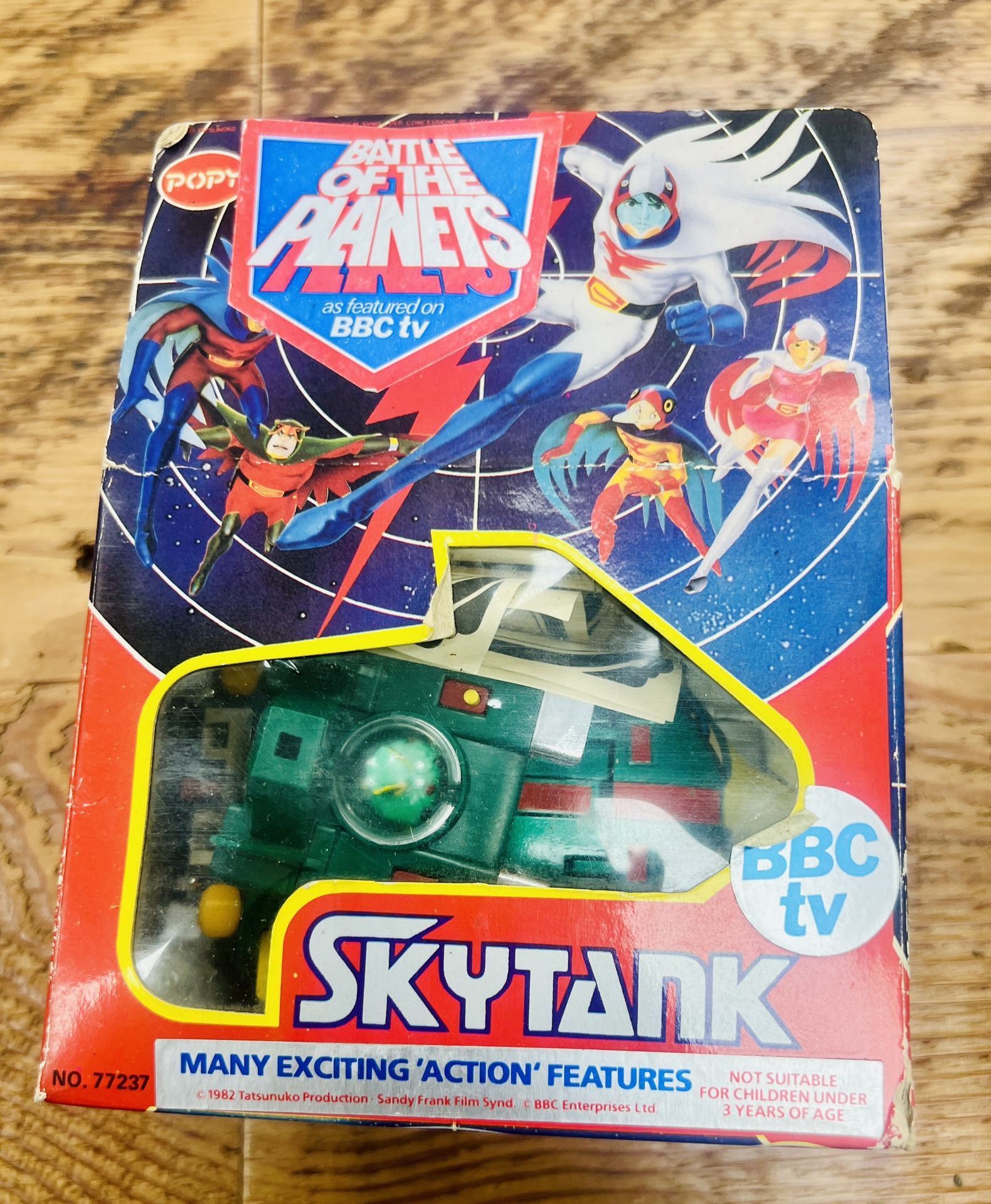 Popy Battle Of The Planets Skytank In Box