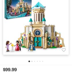 LEGO Disney Wish: King Magnifico’s Castle 43224 Building Toy Set, A Collectible Set for kids