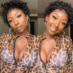 “Angel” Short Cut Bob Wig 