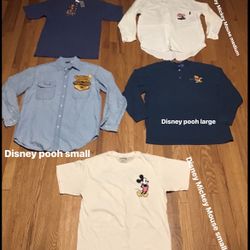 Vintage Disney Shirts Women’s Size  On Picture Each $10