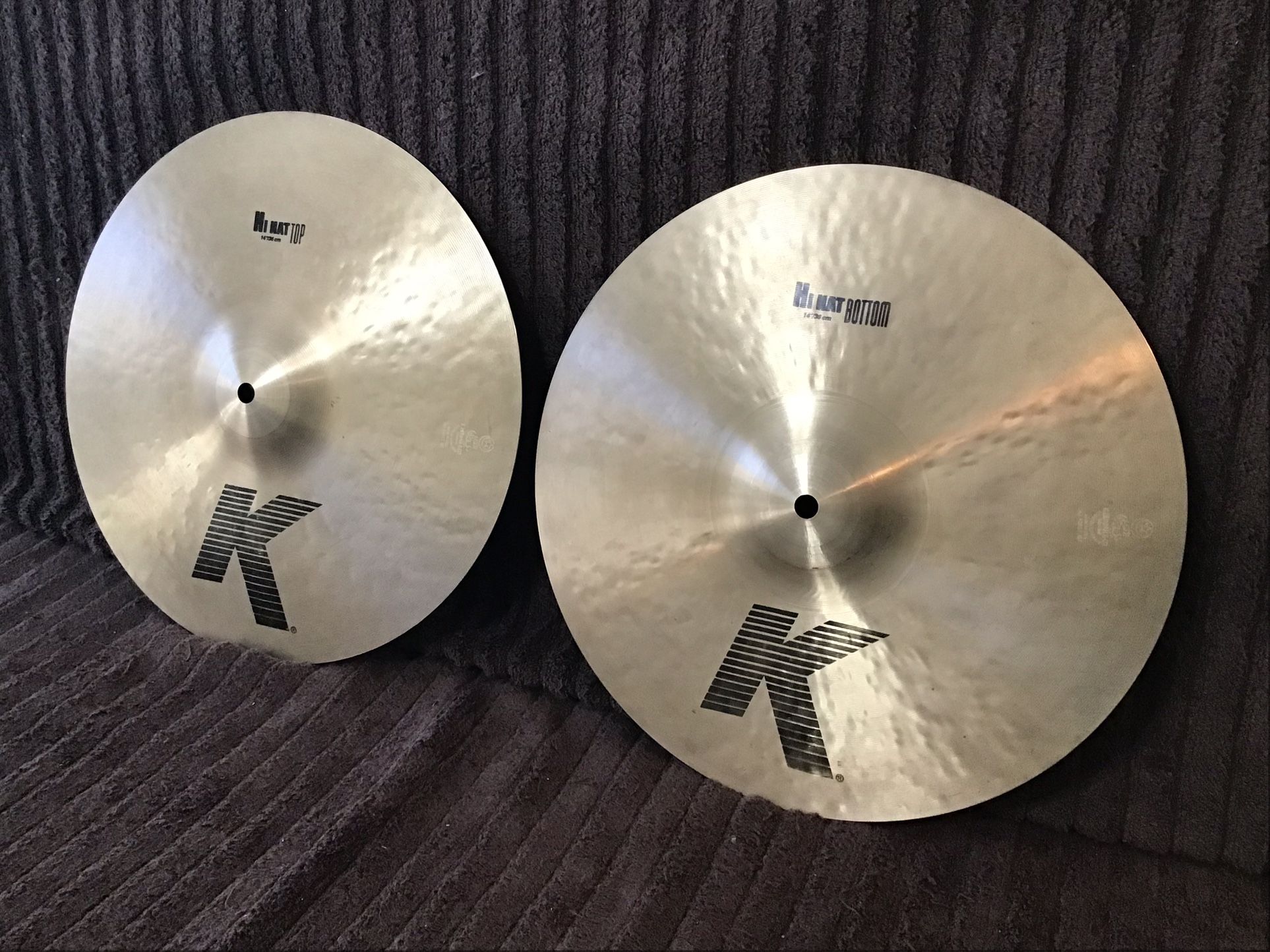 Zildjian K Series 14 Inch Hi Hat Cymbals