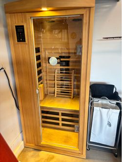 2024 Far Infrared, Low EMF 1 person sauna