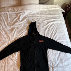 Empyre Black Zip Up 