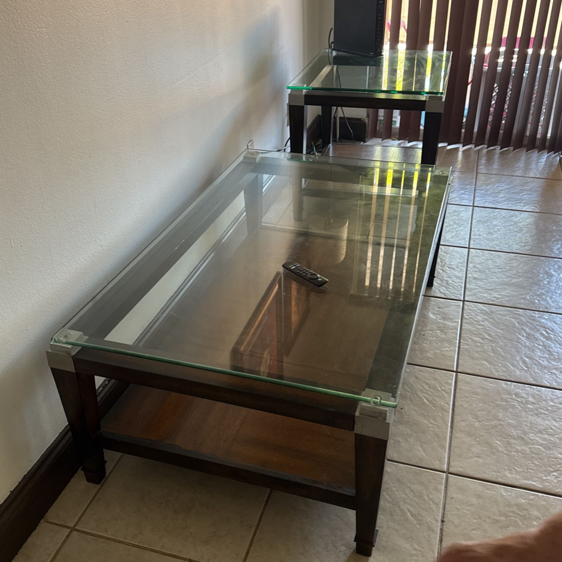 Coffee Table And End Table 