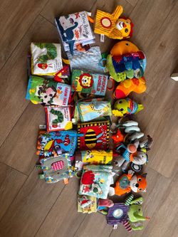Baby toys and books