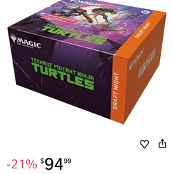 MTG TMNT - Draft Night New Sealed