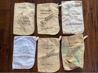 Vintage Shoe Cleaner Shine Cloth Mitt ($5 to get all 6)