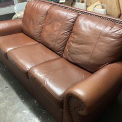 Leather Couch!