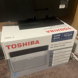 Toshiba 8,000 BTU 115-Volt Smart Wi-Fi Touch Control Window Air Conditioner with Remote