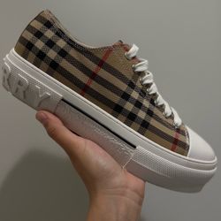 Burberry Vintage Check Low-Top Sneakers
